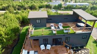 Rooftop Hot Tub Lake Getaway, Golf Cart & Fire Pit - 9