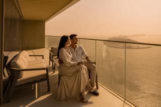 KeyRock - Palm & Sea View Retreat with Pool Access - 0