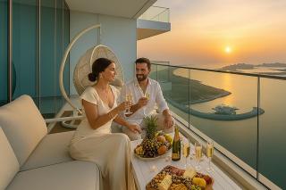 Keyrock Sea-View Penthouse - Dubai Marina, Pool & Sauna - 0