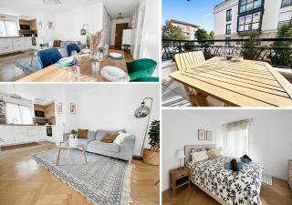 Balcon privé Parking & Fibre Proche Paris - 9