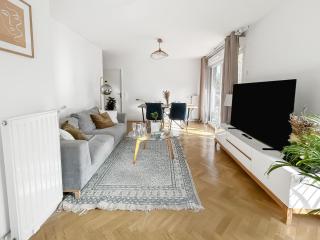 Balcon privé Parking & Fibre Proche Paris - 6