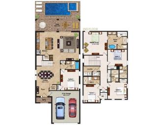 Sleek 5 Bdrm Home with Fun Themed Bedroom at Encore - 4