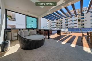 Bright 2BR -Private Balcony - Rooftop Pool - 1