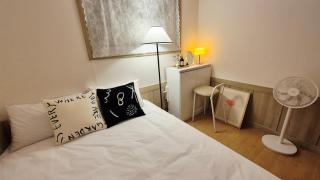 군자역 5분, 침실 2개, 퀸침대 3개, 최대인원 6명 - 2