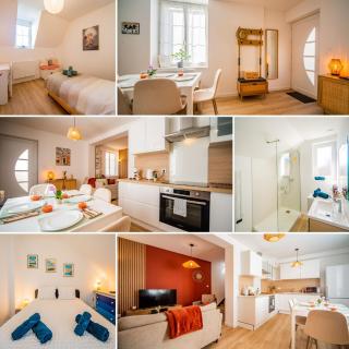 Maison sur cour - 3 ch - Calme - Proche de Tours - 9