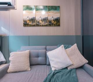 Viva hospedagens - Flat 009 beira mar com Varanda e piscina aquecida - 7