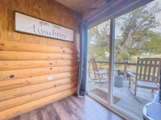 Tiny Log Cabin near Fossil Rim | Countryside Views - 4