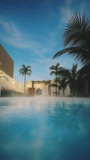 A Casa Paradisiaca ll Piscina Super Quente até 50 graus de Temperatura Aquecimento Elétrico com Sauna e Lavanderia - 0