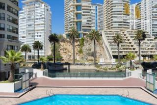 Muy amplio depto para 7 personas con vista al mar y a pasos de la playa 22 - 0