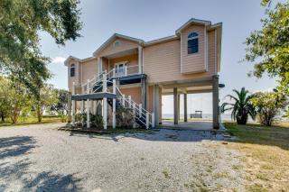 Private Beach and Views! Stilted Ocean Springs Home - 0