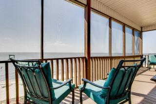 Private Beach and Views! Stilted Ocean Springs Home - 9