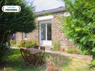 Stone House by Les Godelins Beach - 0