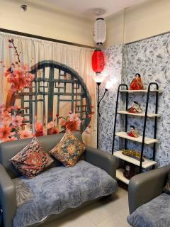 Japan Vibe near Ayala Feliz Mall 2BR 55sqm with Veranda Netflix Pool - 0