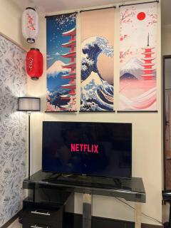 Japan Vibe near Ayala Feliz Mall 2BR 55sqm with Veranda Netflix Pool - 4