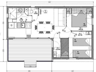Chalet 4 pers près des remontées, vue montagne - FR-1-840-56 - 3