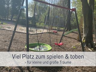 Meine Schule Sehlingen, Familien & Generations Landurlaub, Freunde & Team-Auszeit, Workation, Sauna, Ruhe & Erholung, Niedersachsen, Verden, Hamburg, Bremen, Lüneburger Heide, Heide Park 38 km , Serengeti Park 39 km, Weltvogelpark 22 km - 1