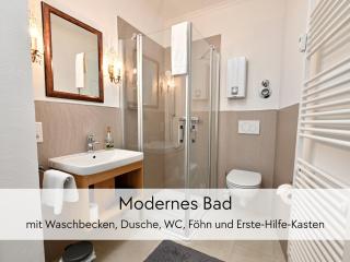 GRÄFIN MARTHA MARIA - Apartment in der historischen Hinterburg in Schlitz - mit Aufzug, Parkplatz, E-Ladestation & Garten - Fulda, Schotten, Bad Hersfeld 25-30 Min - 5