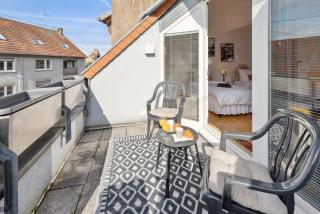 Gelbe Koffer - Vintage Maisonette in Neunkirchen - 2 SZ - Self-Check-in - Parkplatz - Balkon - Badewanne - WLAN 250 Mbit - bis 4 Pers - zentrumsnah - 5