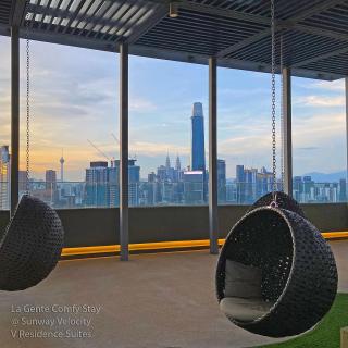 La Gente Comfy Stay 2r2b Velocity - Kl City View - 3