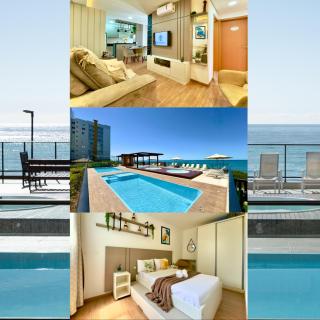 Apto em Condominio Frente Mar com Piscinas Spa Sala de Jogos Quadra de Futebol e Espaco Kids Ideal para Familias - 9