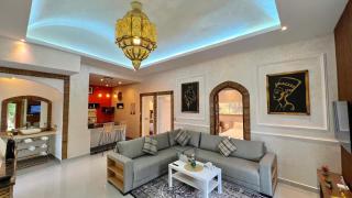 Villa familiale avec piscine privée, jardin spacieux et vue Atlas - Marrakech - 7