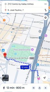GRAY ONE - Apto novo, moderno, varanda, poucos passos da estação Luz - 9