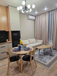 A new, cozy apartment in the Crystal on the 18th floor - 0