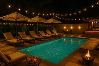 The Himalayan Highland Dharamshala # Big Swimming Pool# Lawn # Pool Table # Kids Friendly # Family Friendly # Private Parking - 0