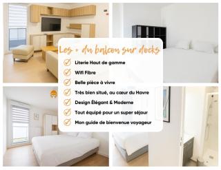 Balcon sur docks - 4 lits - 4 beds - 6