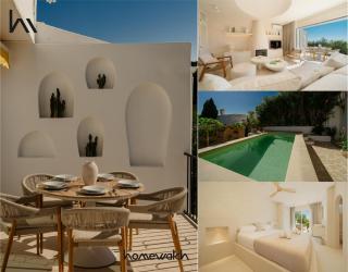 Cave-style house, a unique experience in Artola, Marbella, with golden touches and a heated pool - 0