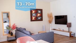 T3 centre ville 70 m2 avec terrasse - 0