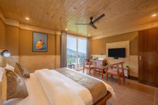 The Charvi Retreat Kufri I Vacations I Conference I MICE I Family Events I Open Air Terrace I Sky Bonfire I Wooden Rooms With Pvt Balconies I Kufri by Exotic Stays - 1