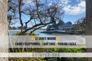 LE STE MARINE - Ptit coin de Paradis Vue sur le port - Entrée Autonome - 0