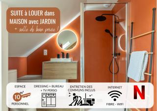 CoolLiving Suites personnelles 10 Mins Beauval Maison Jardin Parfait Télétravail - 9