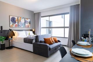 Apê moderno c/ AC e academia 24h no centro novo SP - 3