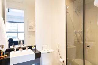 Apê moderno c/ AC e academia 24h no centro novo SP - 8