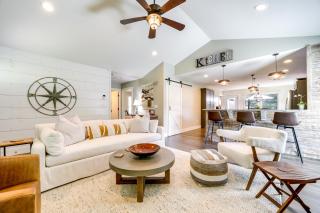 Deck and Mtn Views Riverfront Cullowhee Home - 6