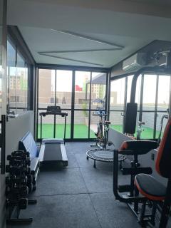 Studio na praia Piscina, academia e lavanderia - 6