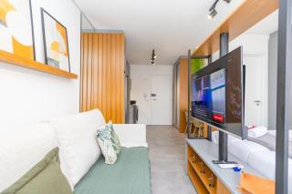 Estúdio Completo para 5 Pessoas Com Vaga - EIX0205 - 2