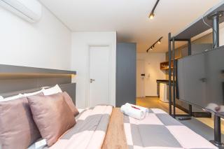 Estúdio Completo para 4 Pessoas Com Vaga - EIX0208 - 2