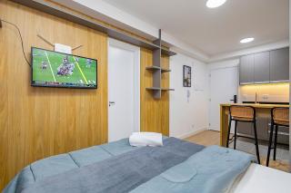 Studio Completo em condomínio com piscina -IBI1204 - 1