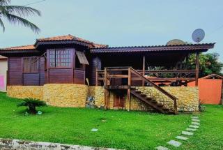 Casa de Madeira com piscina e churrasqueira - 0