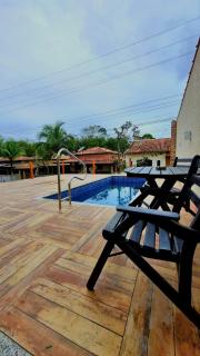 Casa de Madeira com piscina e churrasqueira - 9