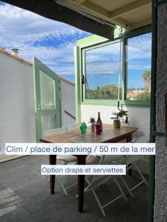 T3 chauffé proche du marché de noël de barcares - 0