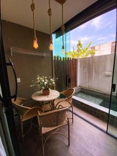 Flat com piscina e churrasqueira privativa - 6