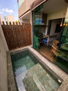 Flat com piscina e churrasqueira privativa - 8