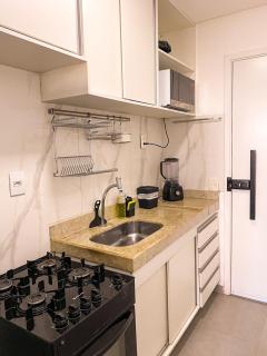 Flat com piscina e churrasqueira privativa - 1