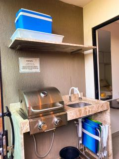 Flat com piscina e churrasqueira privativa - 7