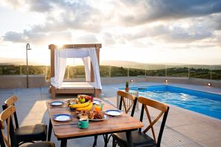 Aurora Heraklion Seasons Villa- Sea Pool Fireplace - 8