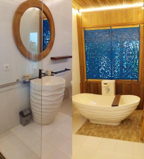 Private villa with pool and beautiful views of the rice fields - 8